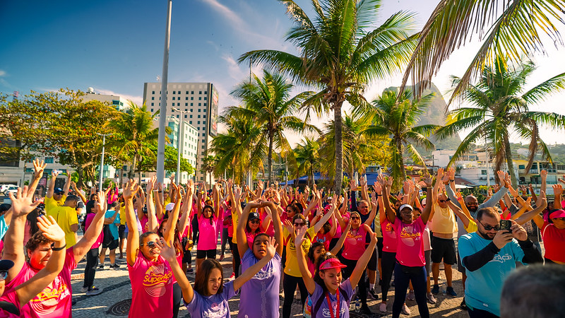 Barra da Tijuca recebe caminhada, corrida e pedal pela prevenção do câncer de mama