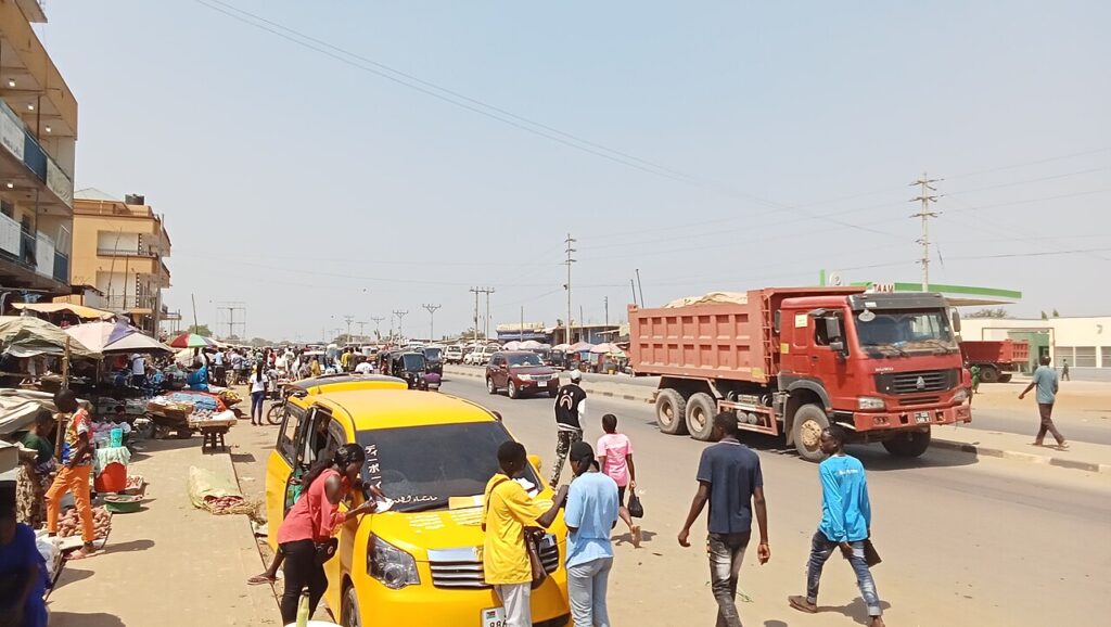Bairro de Gudele, em Juba, capital do Sudão do Sul