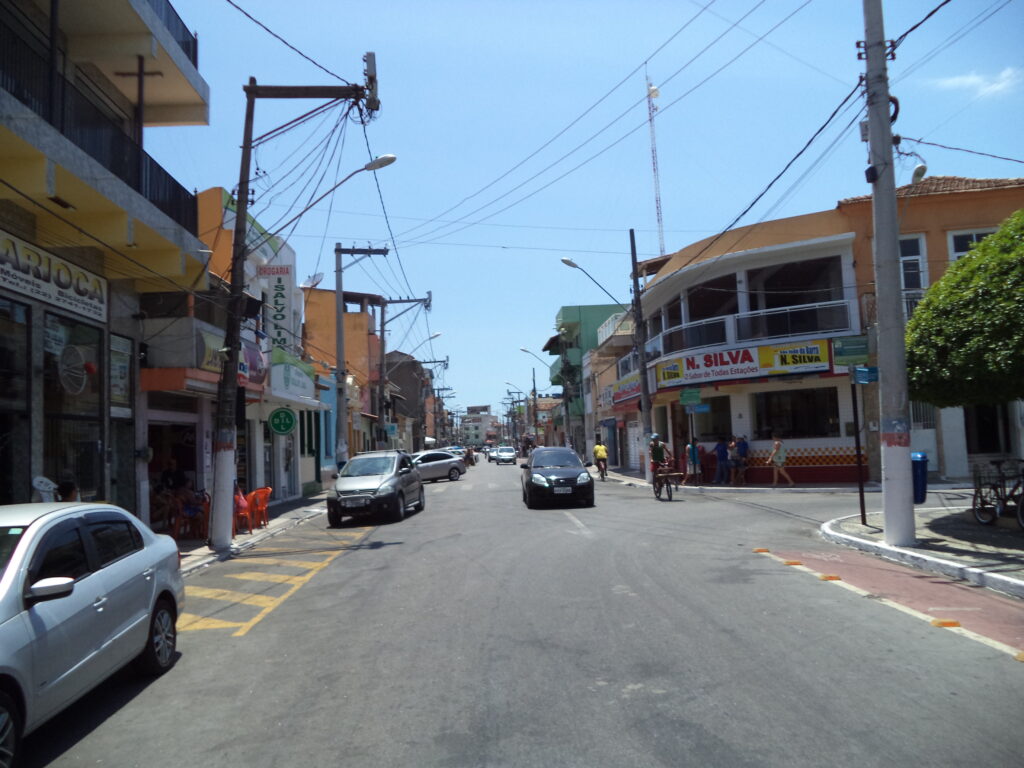 Centro de São João da Barra, no Norte Fluminense