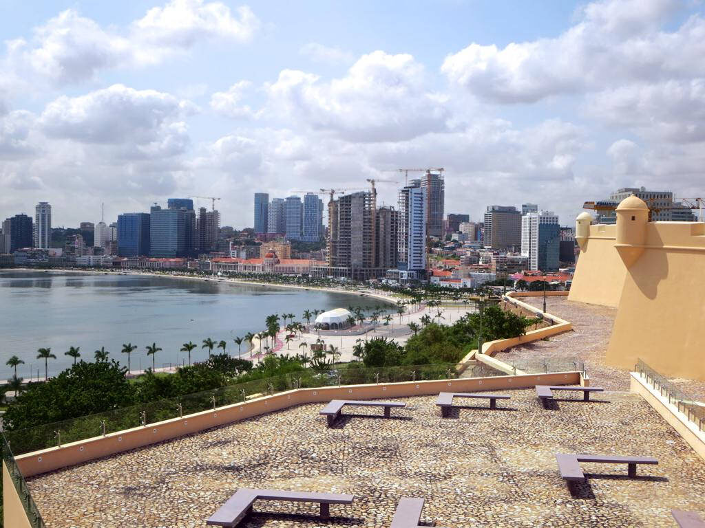 Vista de Luanda, capital de Angola