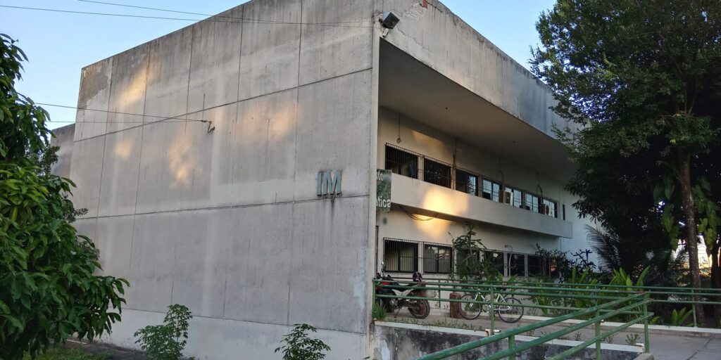 Prédio do Instituto de Matemática da Universidade Federal de Alagoas