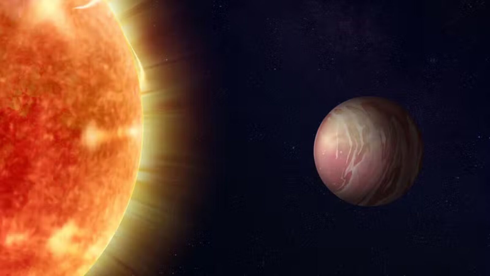 Planeta de lava tem nuvens de rocha que refletem três quartos da luz da sua estrela