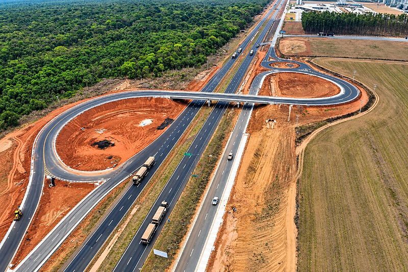 Novo retorno da BR-163 em Nova Mutum será liberado neste sábado, 31, às 9h